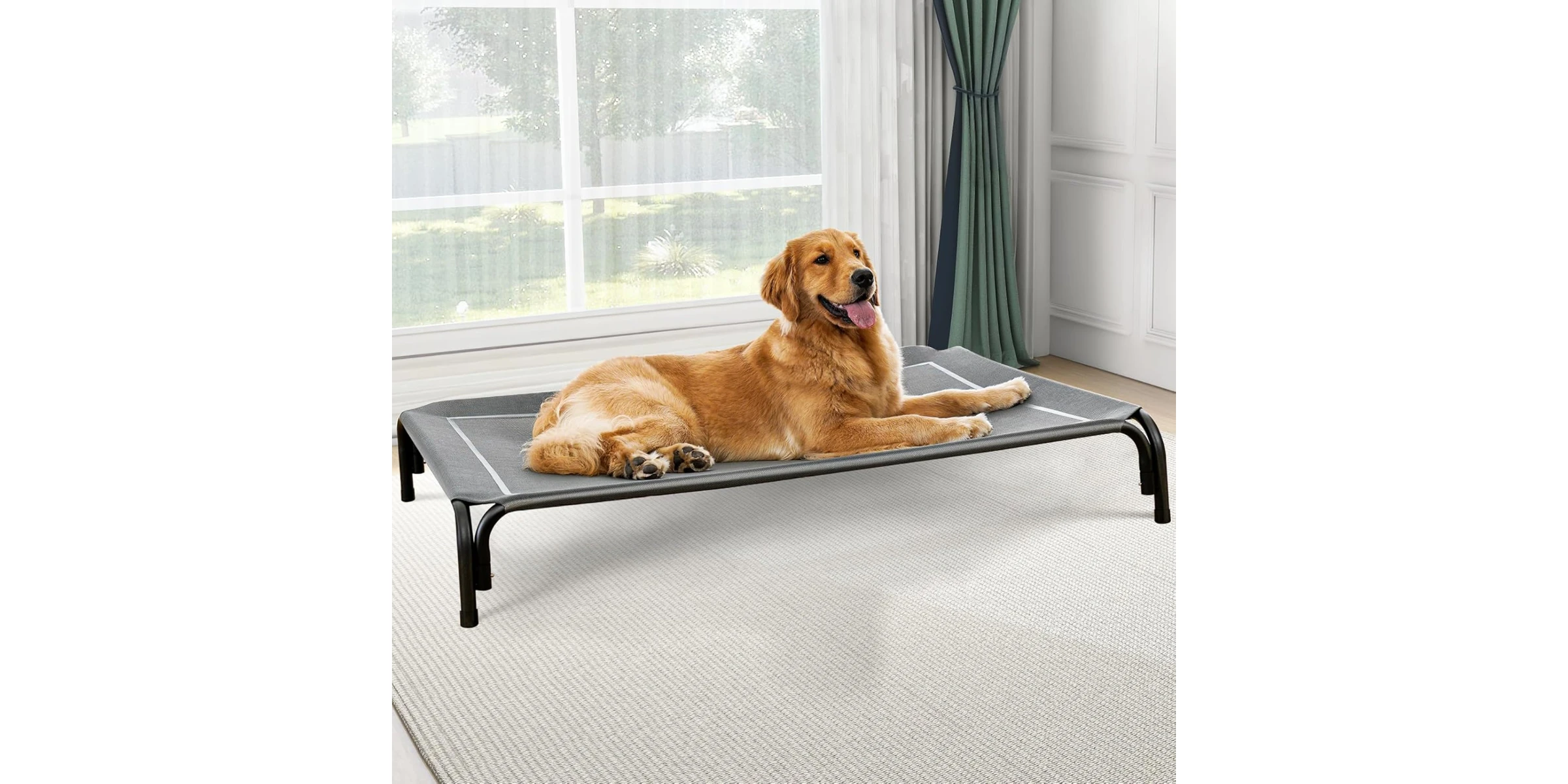 Elevated Dog Bowls, 4 Height Adjustable Raised Bowl Stand